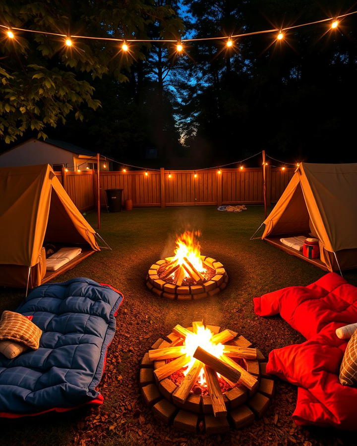 Backyard Camping Adventure