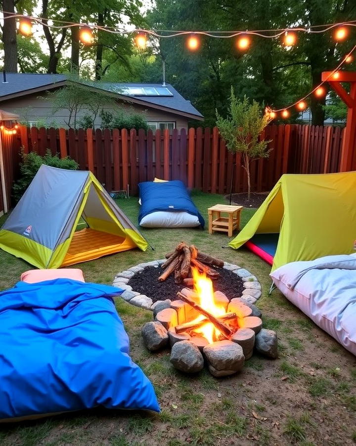 Backyard Camping Area