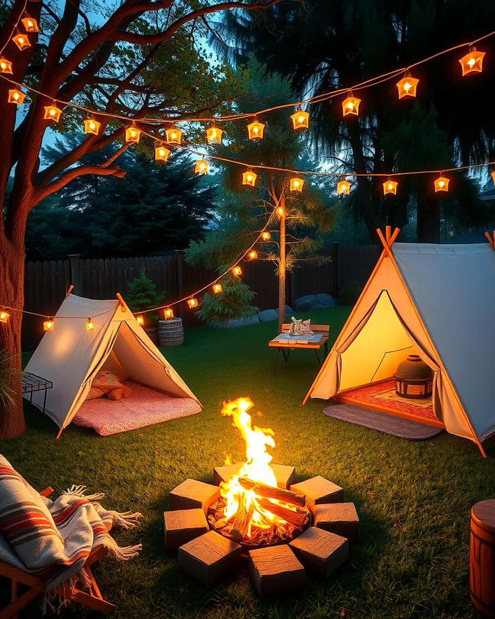 Backyard Camping Spot