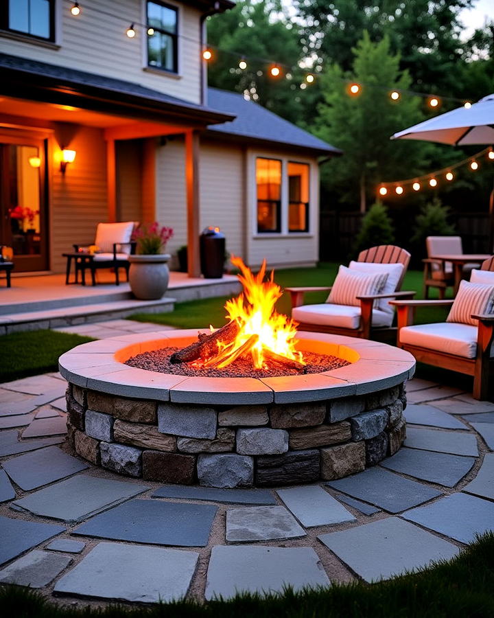 Backyard Fire Pit Idea