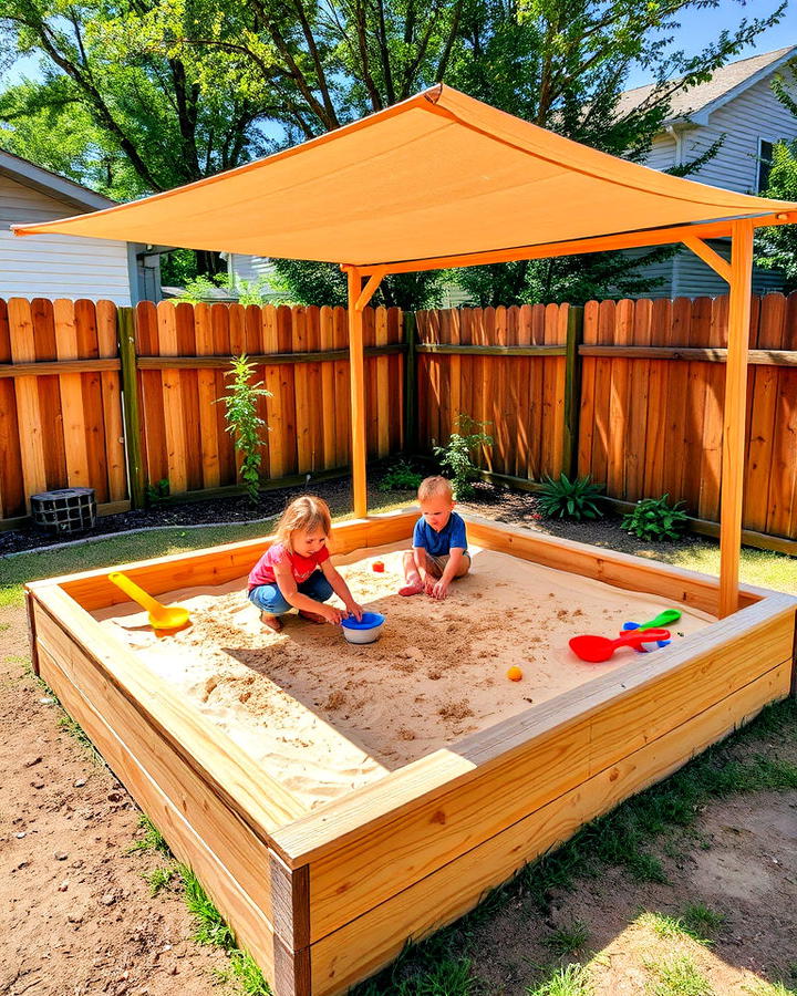 Backyard Sandbox Adventure