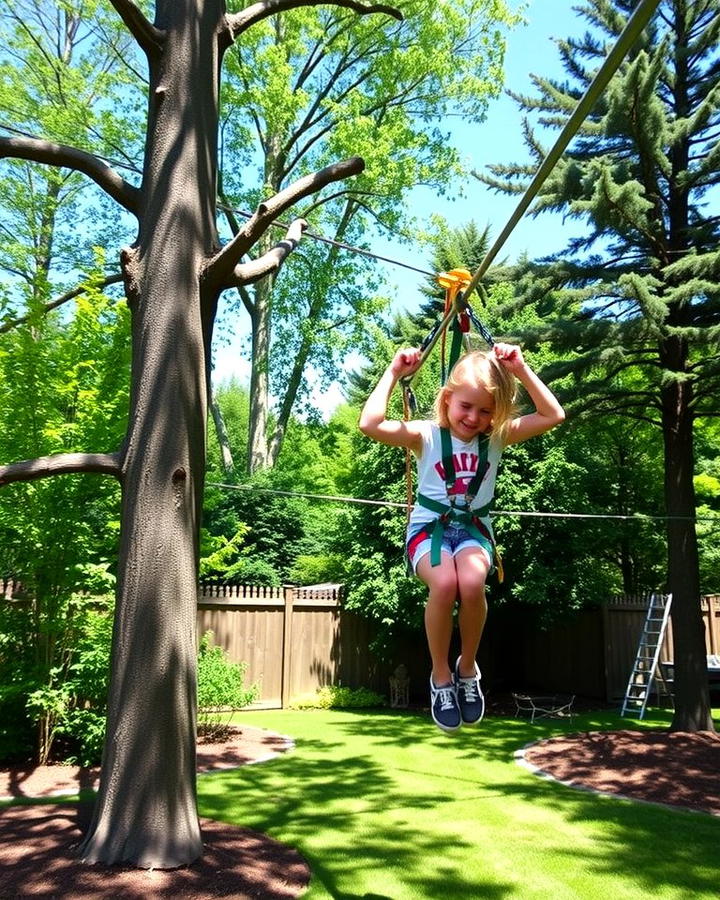 Backyard Zipline Adventure