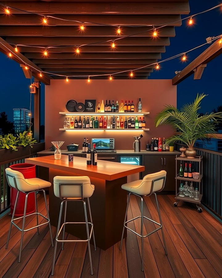 Balcony Bar Setup