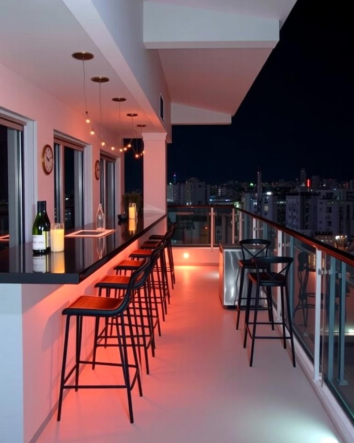 Balcony Bar Setup