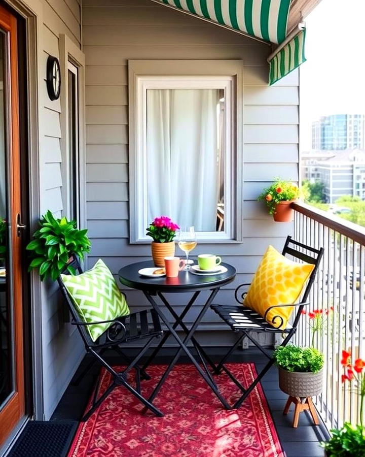 Balcony Breakfast Nook