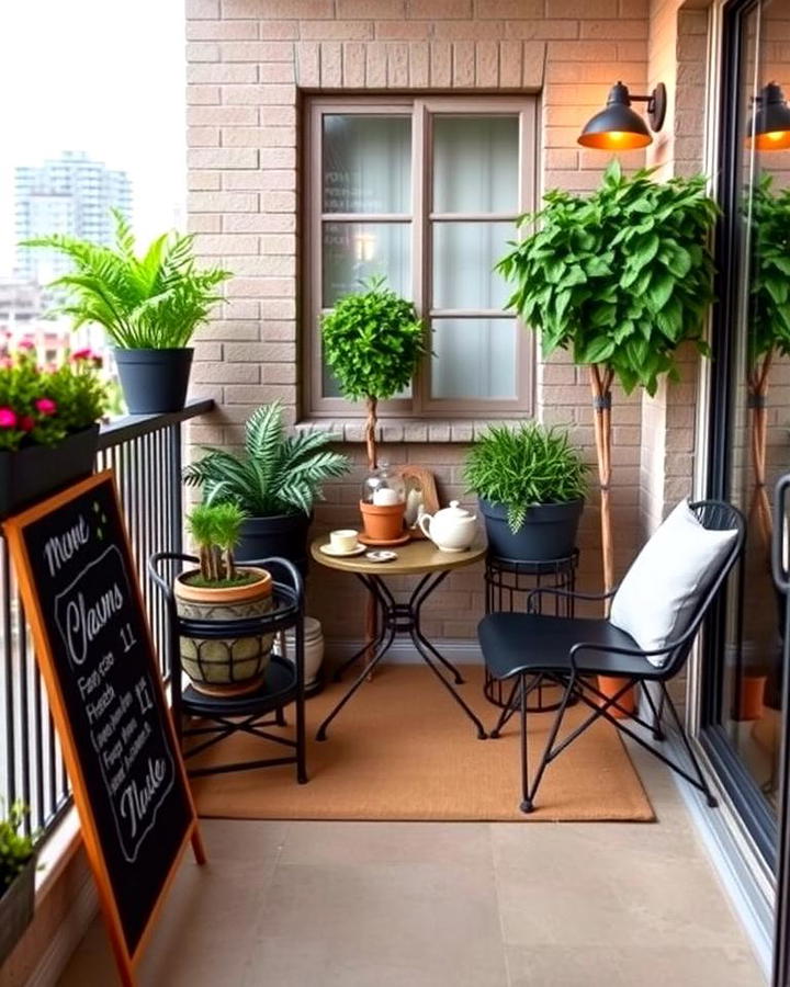 Balcony Cafe Corner