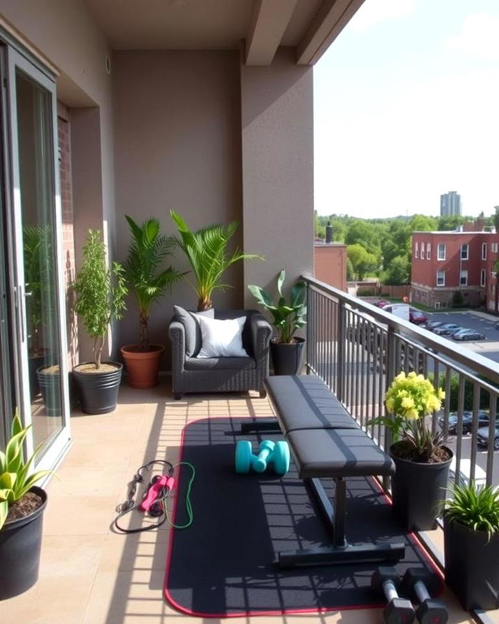 Balcony Workout Zone