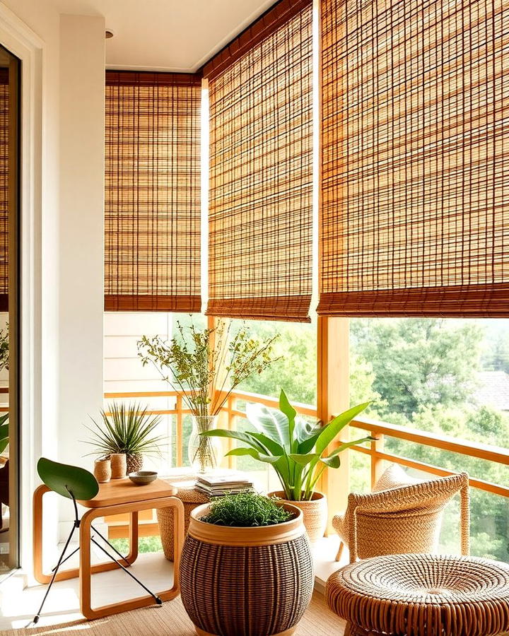 Bamboo Blinds for Natural Elegance