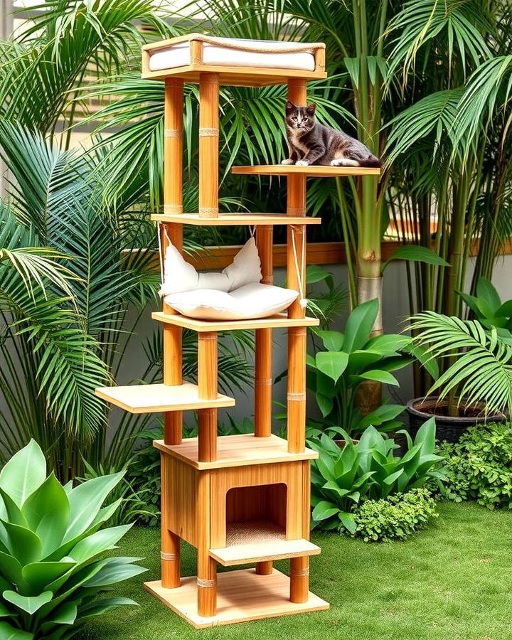 Bamboo Cat Tree