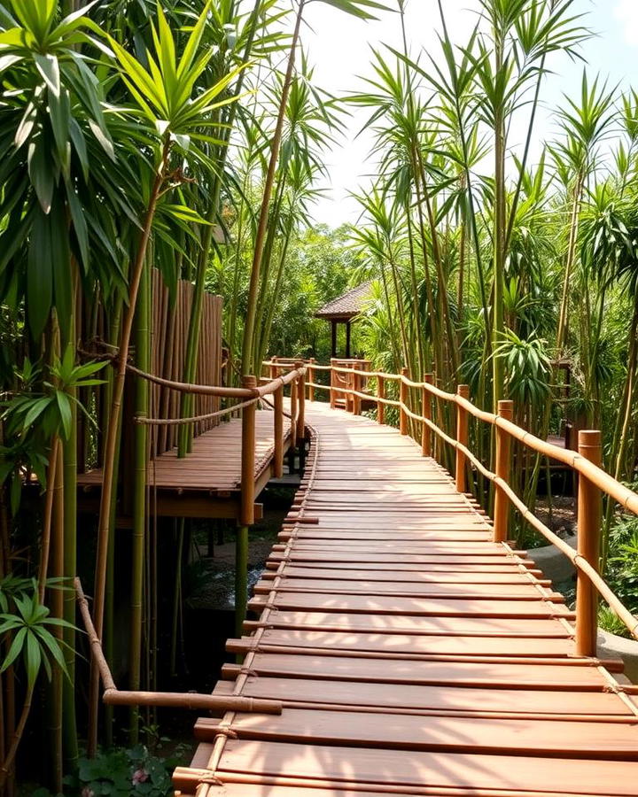 Bamboo Elevated Walkway