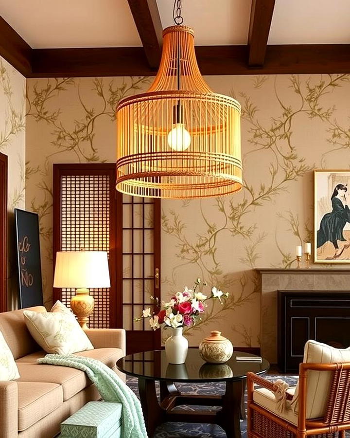 Bamboo Inspired Lighting Fixtures