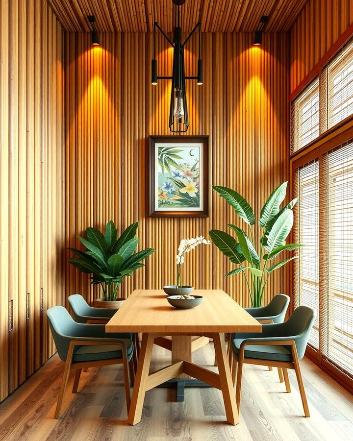 Bamboo Paneling