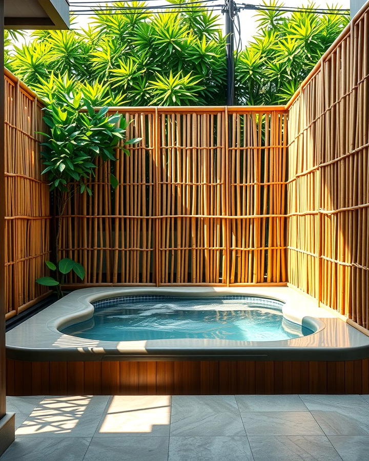 Bamboo Privacy Screen