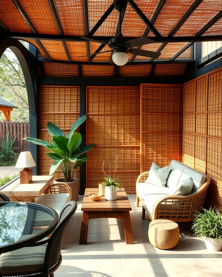 Bamboo Privacy Screens