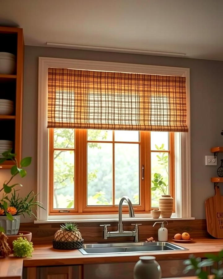 Bamboo Shade Valance