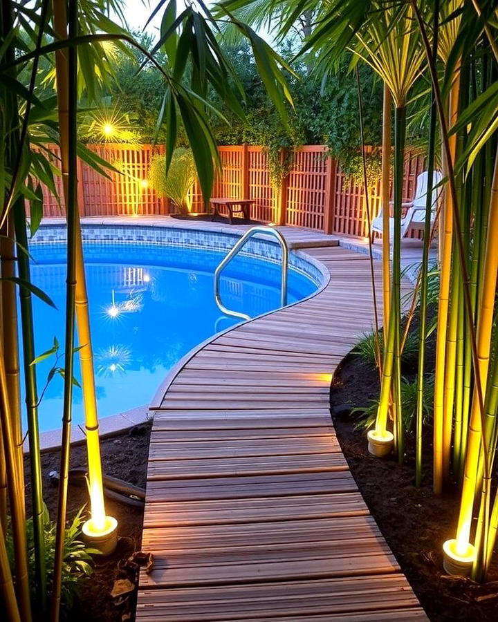 Bamboo Walkway