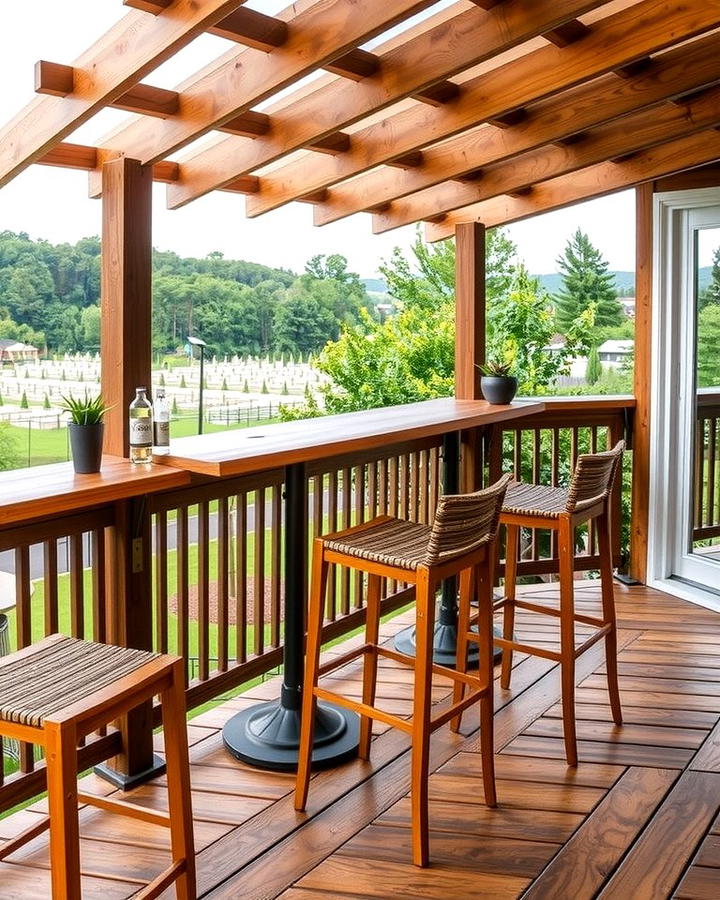 Bar Stools for Elevated Decks