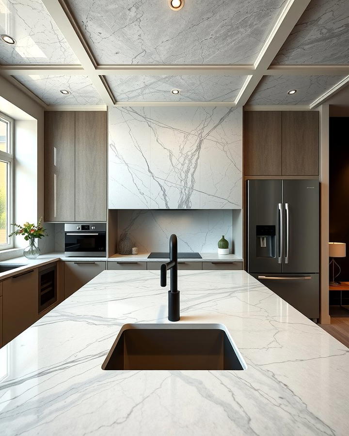 Bardiglio Marble Countertop