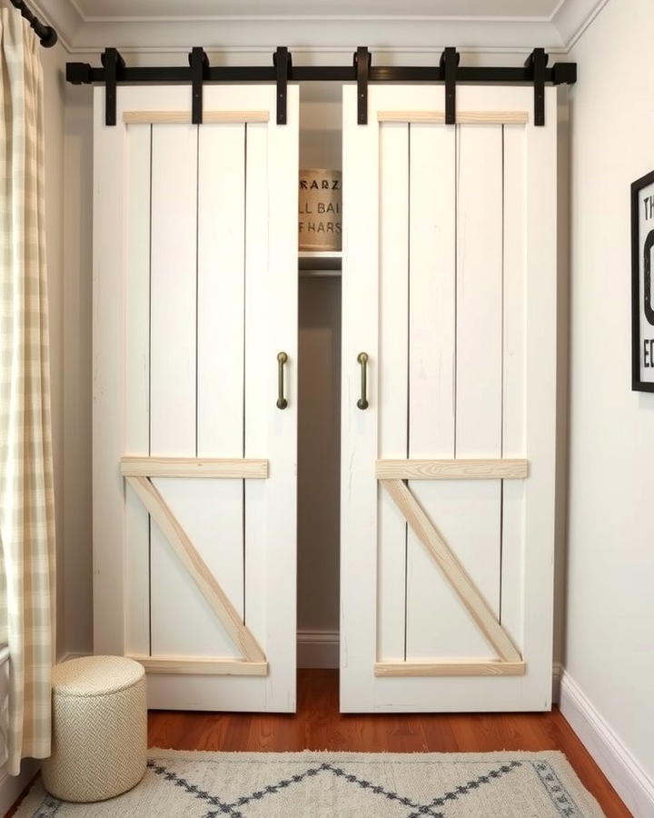 Barn Door Closet