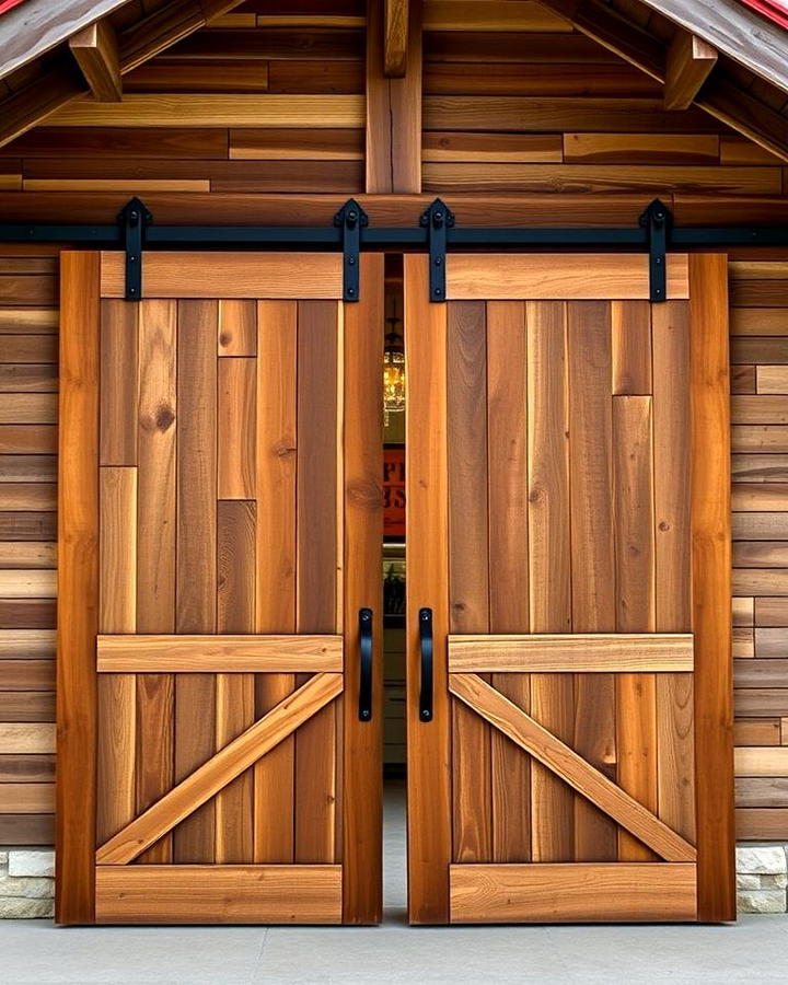 Barn Door Entrance