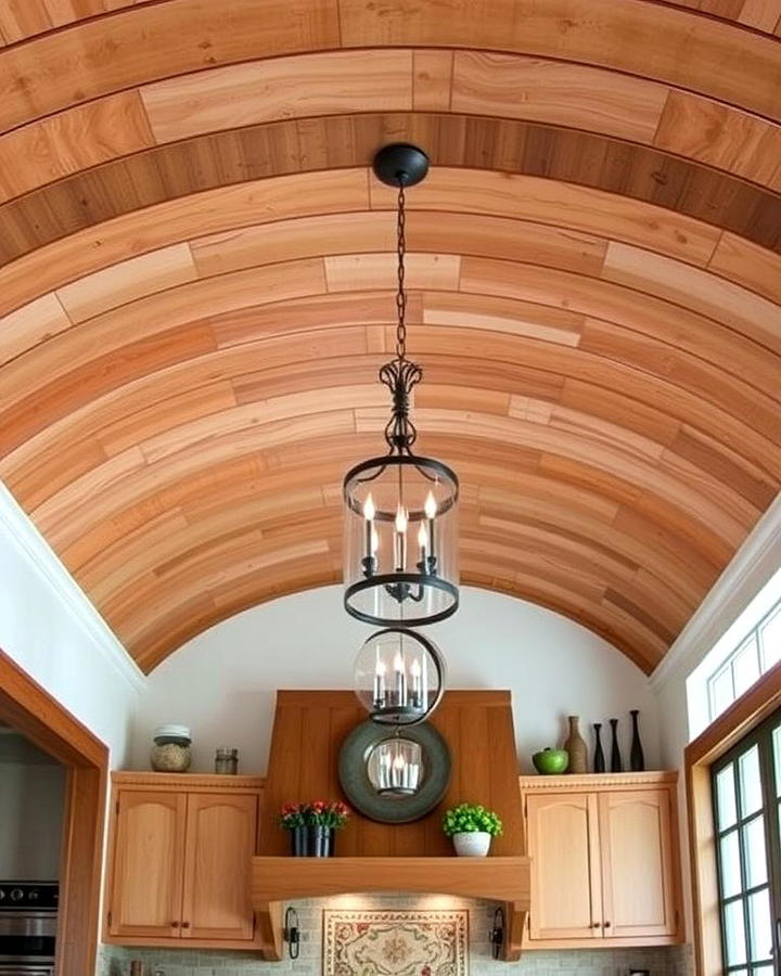 Barrel Vault Wood Ceilings for Architectural Interest