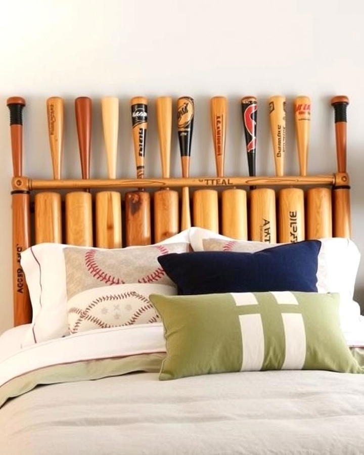 Baseball Bat Headboards