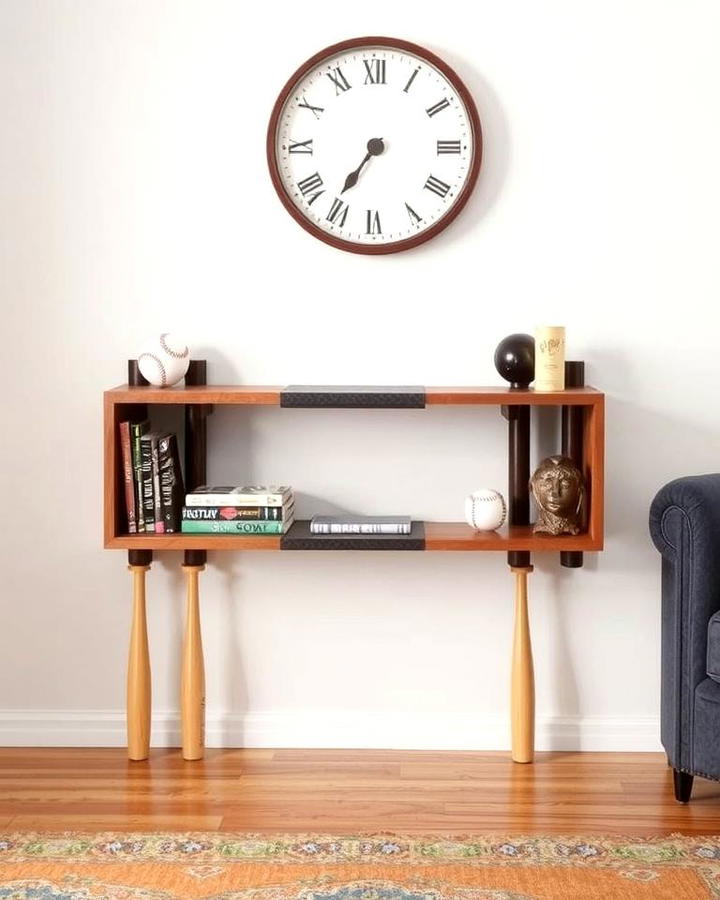 Baseball Bat Shelving Units