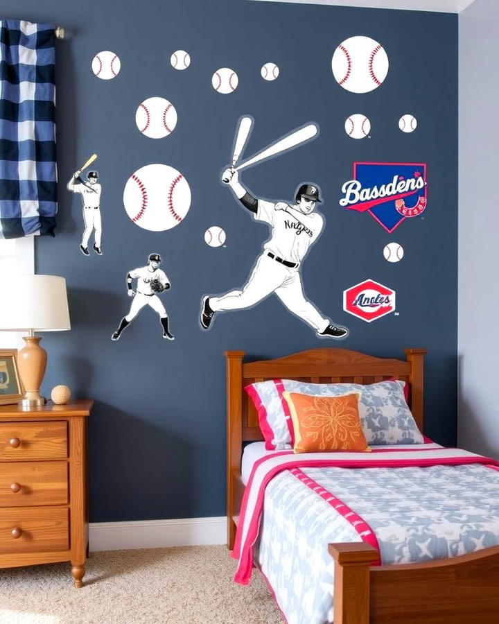 Baseball Inspired Wall Decals