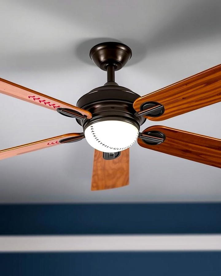 Baseball Themed Ceiling Fans