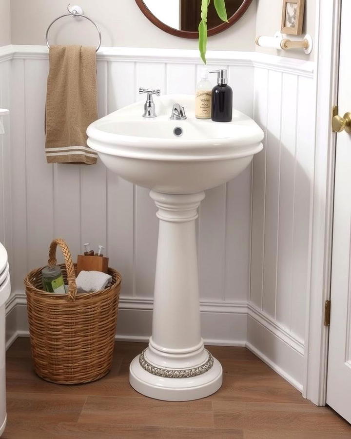 Basin Sink on Pedestal