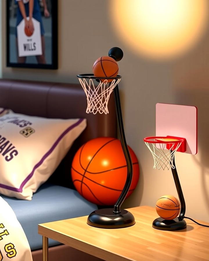 Basketball Inspired Desk Lamp