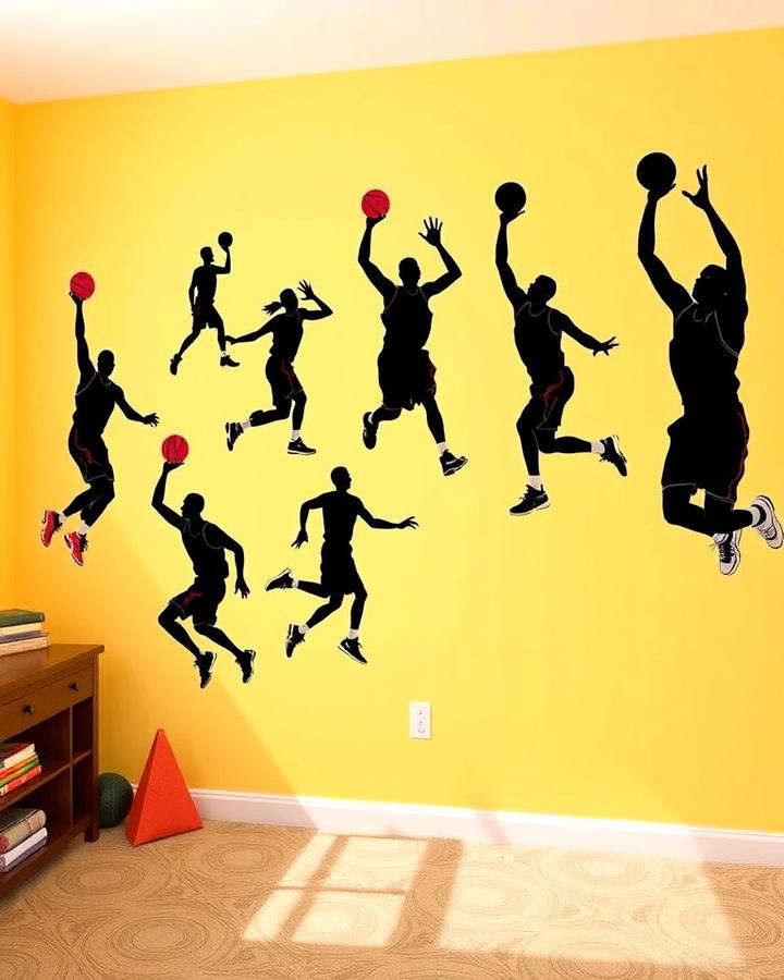 Basketball Player Wall Decals