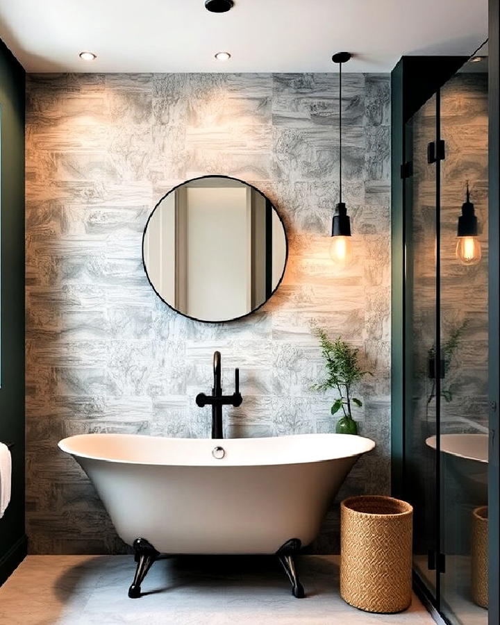 Bathroom Feature Wall