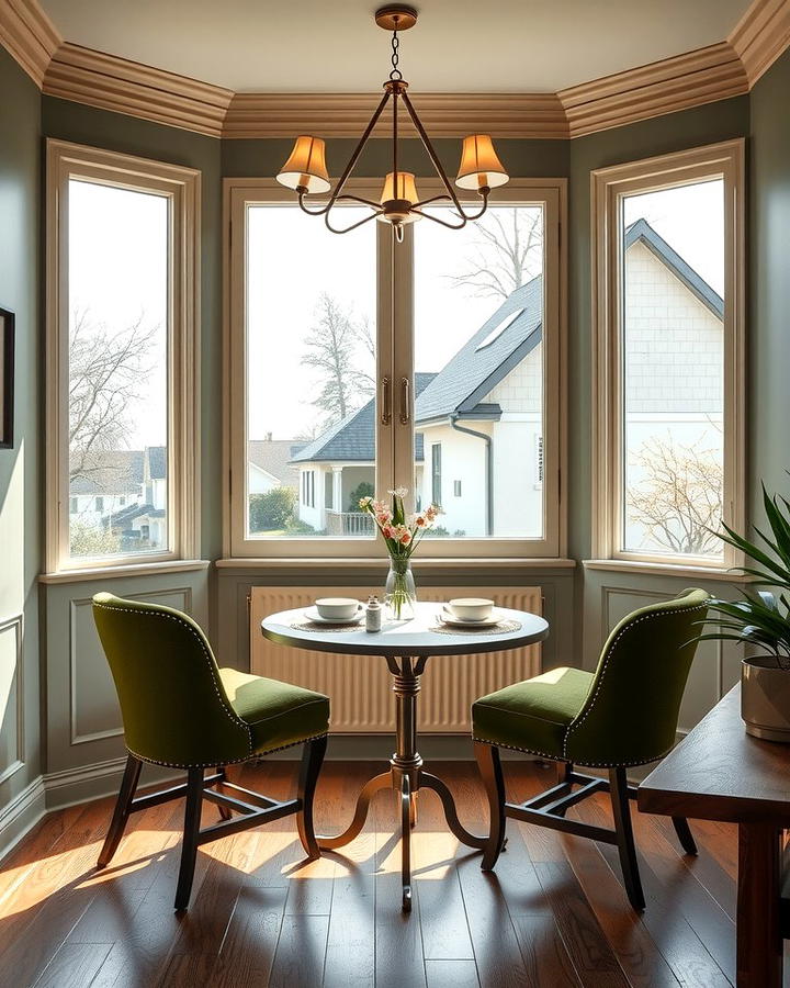 Bay Window Dining Area