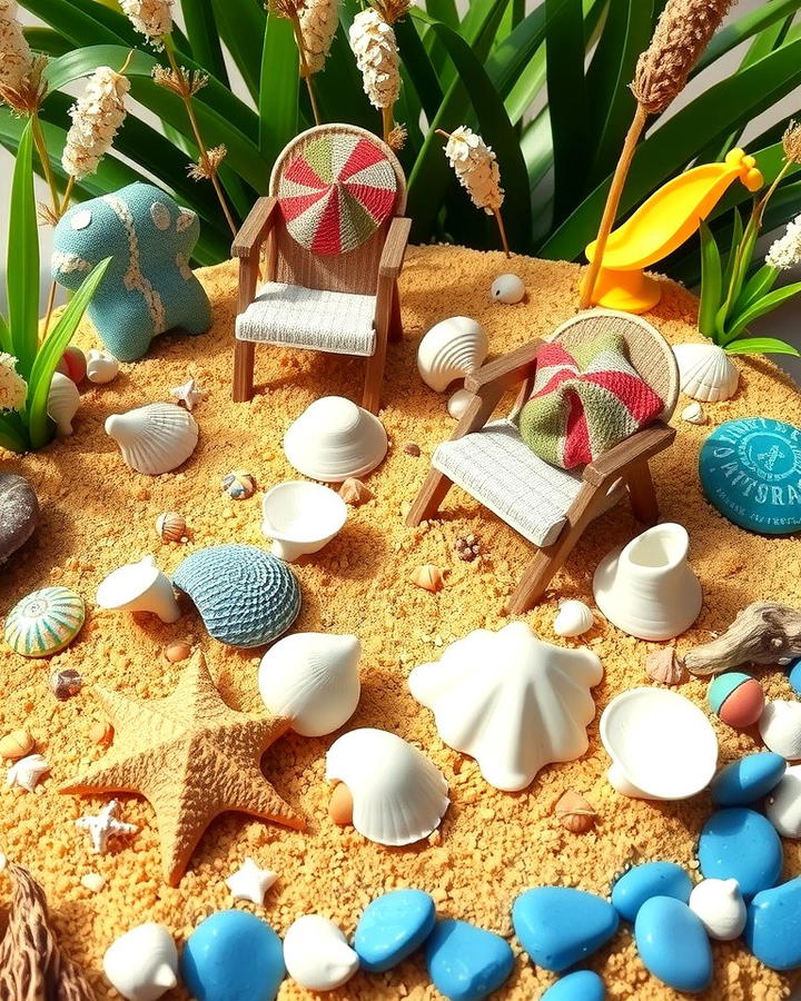 Beach Themed Fairy Gardens