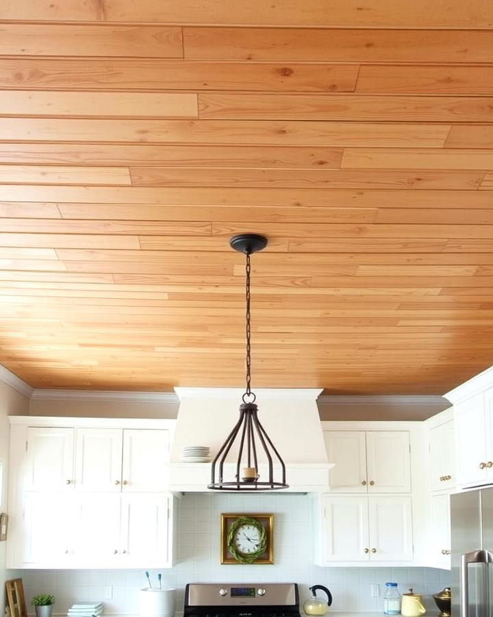 Beadboard Wood Ceilings for Vintage Charm