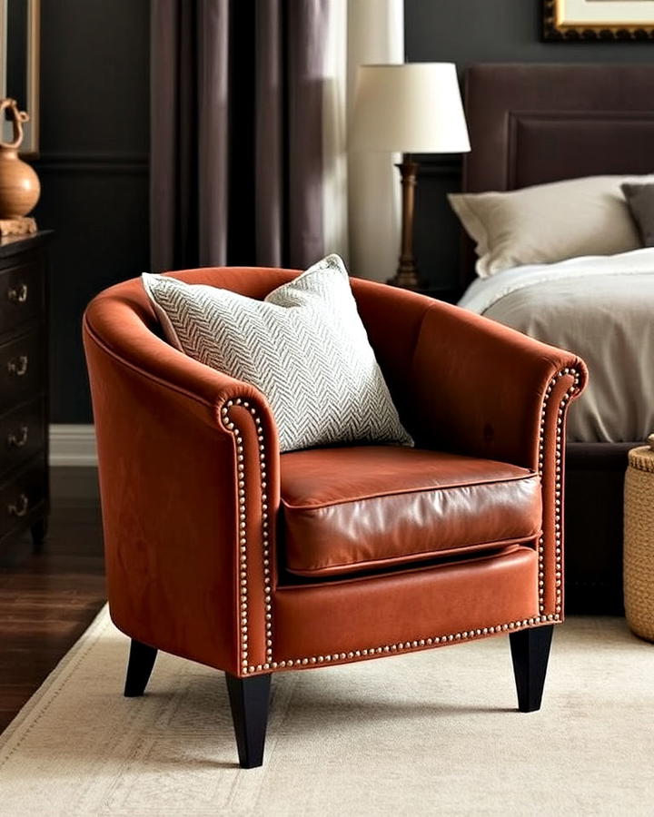 Bedroom Barrel Chair