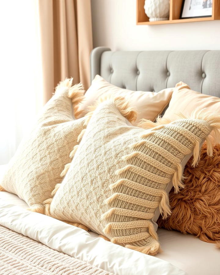 Beige Throw Pillows