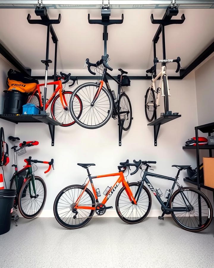 Bicycle Hoists and Racks