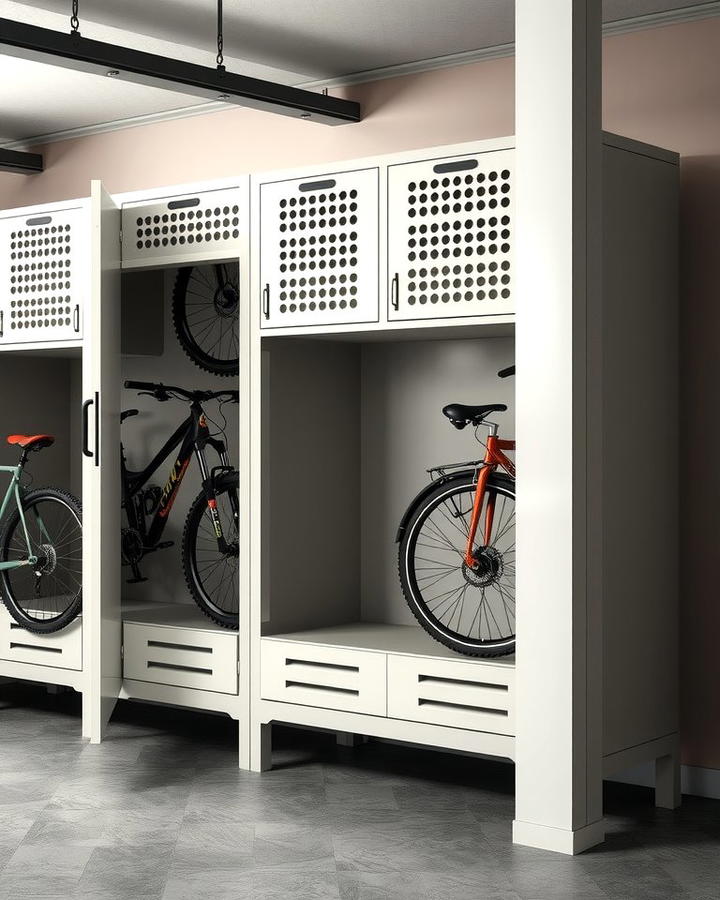 Bike Storage Lockers for Weatherproof Security