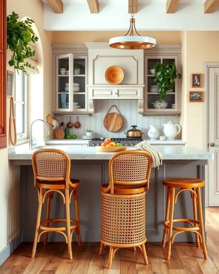 Bistro Style Kitchen Seating