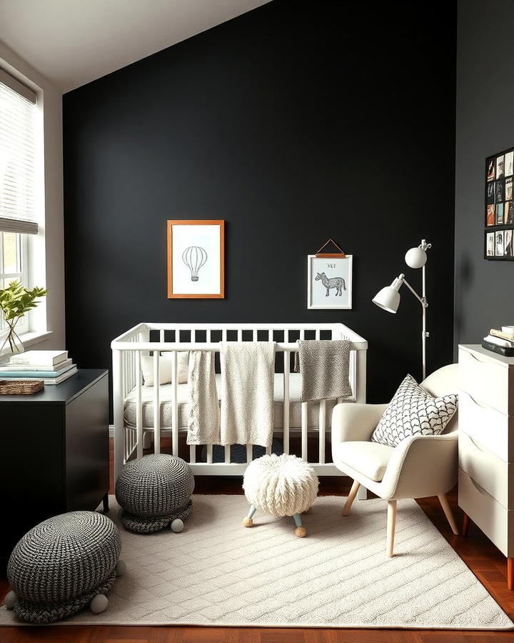 Black Accent Wall