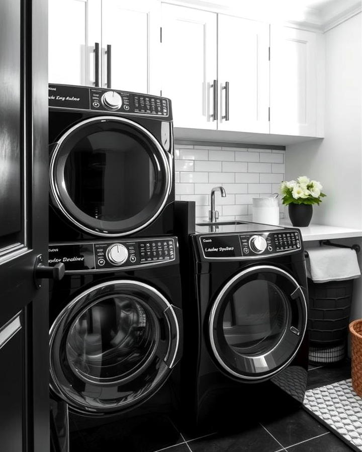 Black Appliances for a Bold Statement