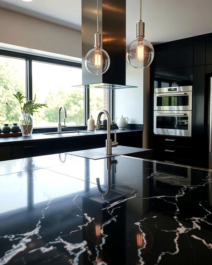 Black Epoxy Countertops