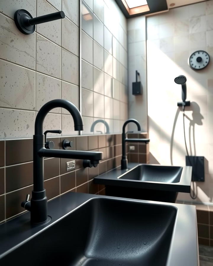 Black Fixtures and Fittings