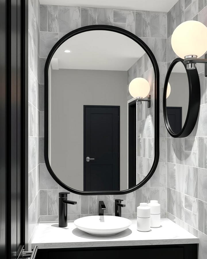 Black Framed Mirrors