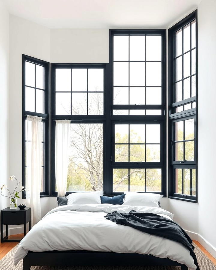 Black Framed Windows