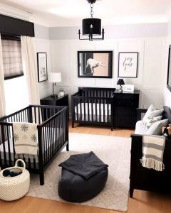 25 Black Nursery Ideas for Modern Baby Rooms