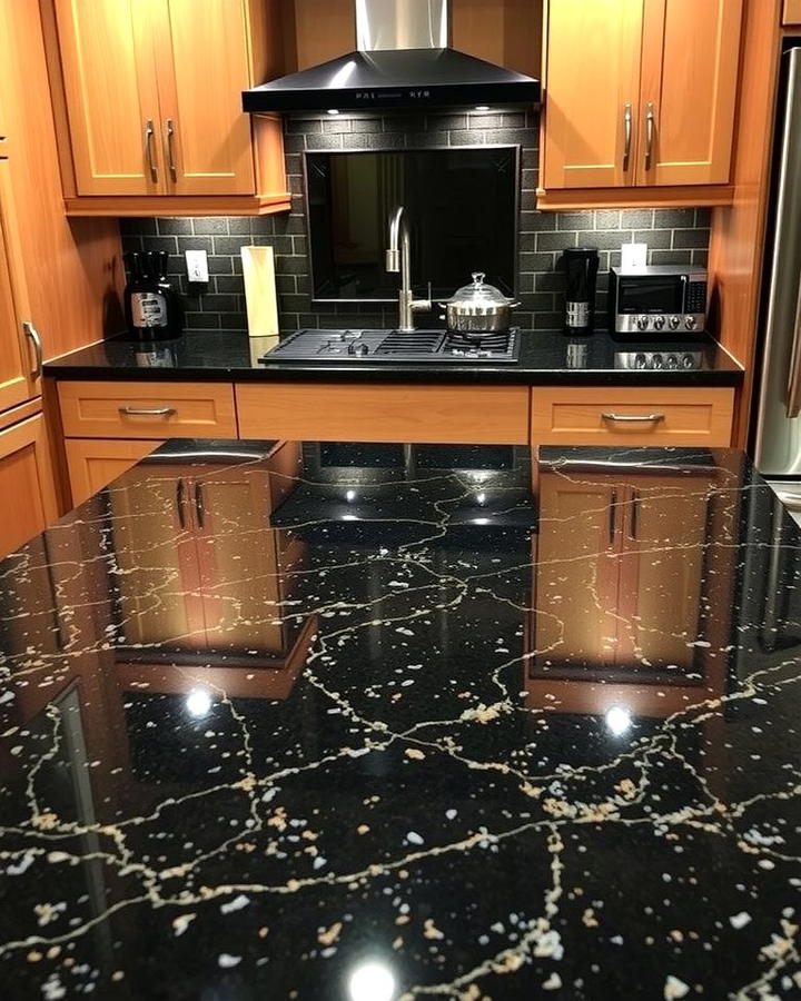 Black Galaxy Granite Countertops