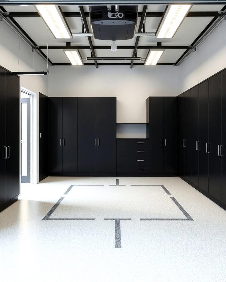 Black Garage Partition Walls